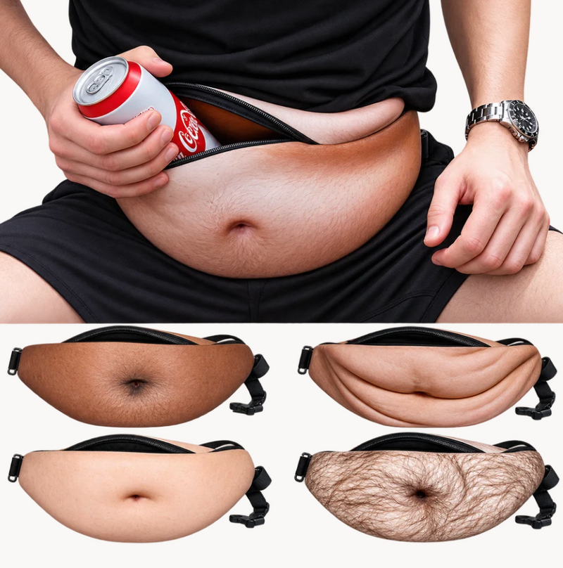 BellyBank™ - The Fanny Pack For Men Who Have Everything. Including The Belly